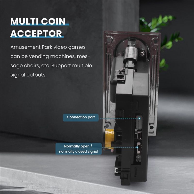 Multi Coin Acceptor Electronic - Ticket Redemption Machine review and price