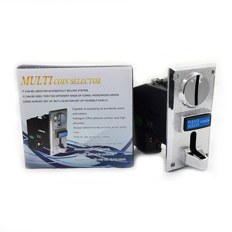 Multi Coin Acceptor Electronic - Ticket Redemption Machine review and price