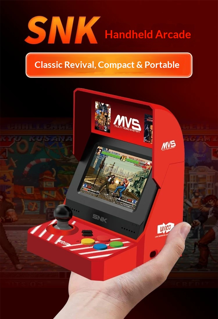 UNICO MVS Mini Arcade Console  - Arcade Game Jackpot review and price