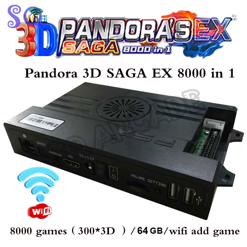 Arcade Pandora Saga Box EX2 80 - Arcade Game Jackpot review and price