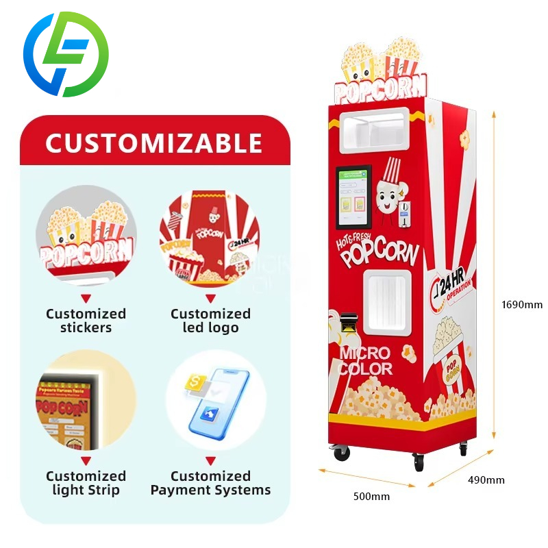 Customized Commercial Business - Popcorn Vending Machine review and price
