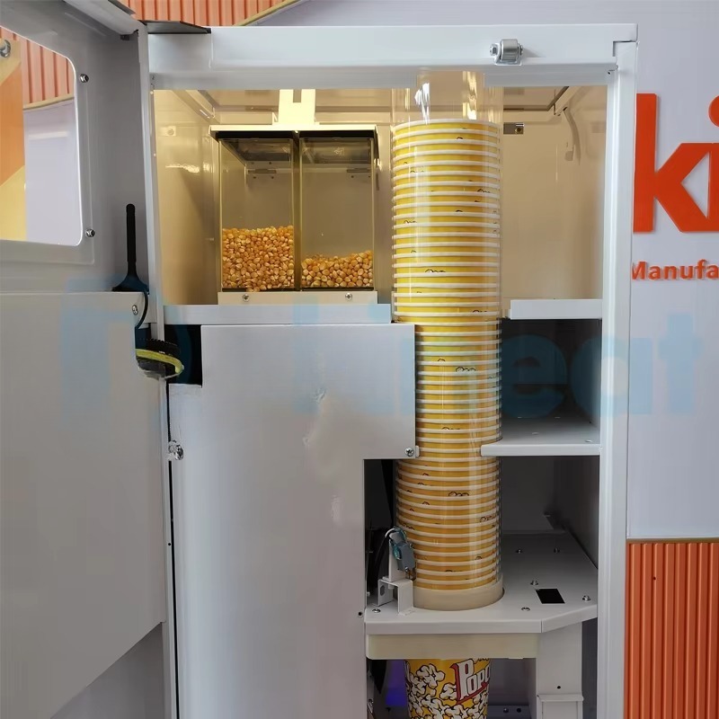 Commercial Hot Air Popcorn Mak - Popcorn Vending Machine review and price