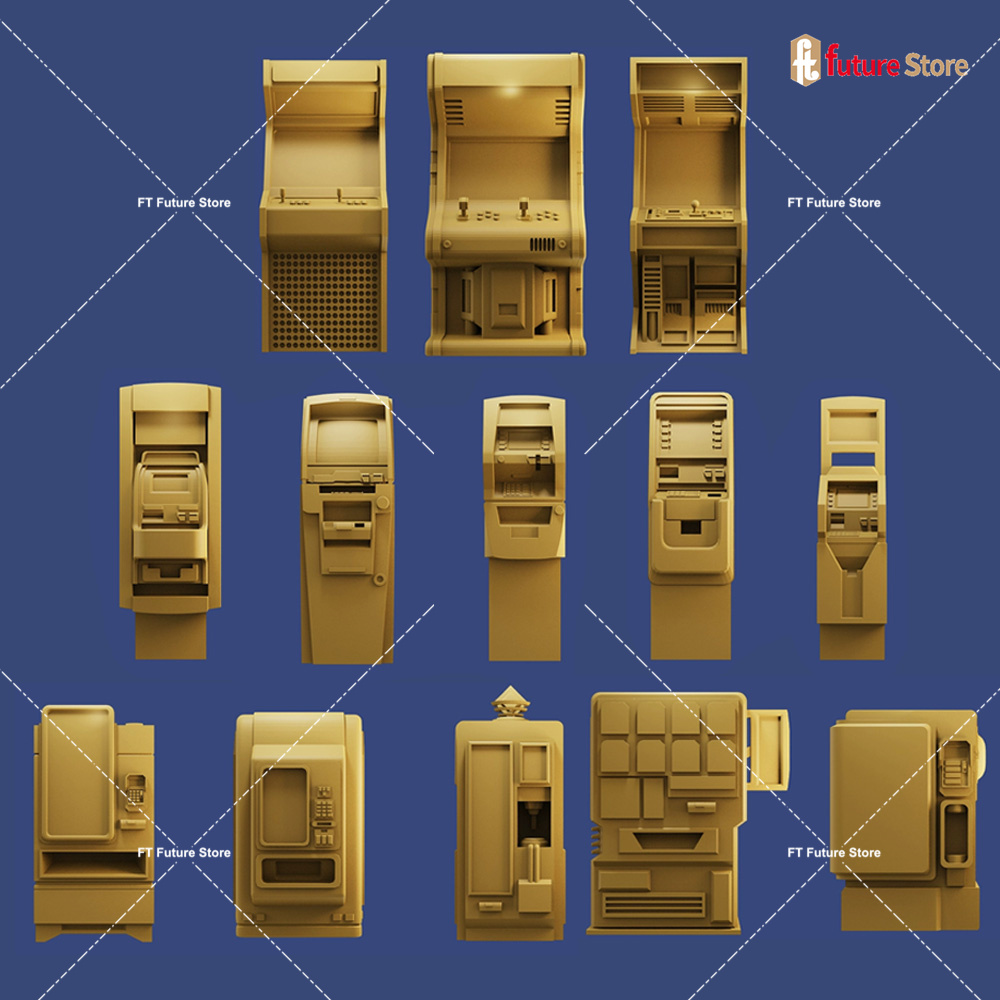 3D Print 1/64 Arcade Game Self - Arcade Toy Vending Machine review and price