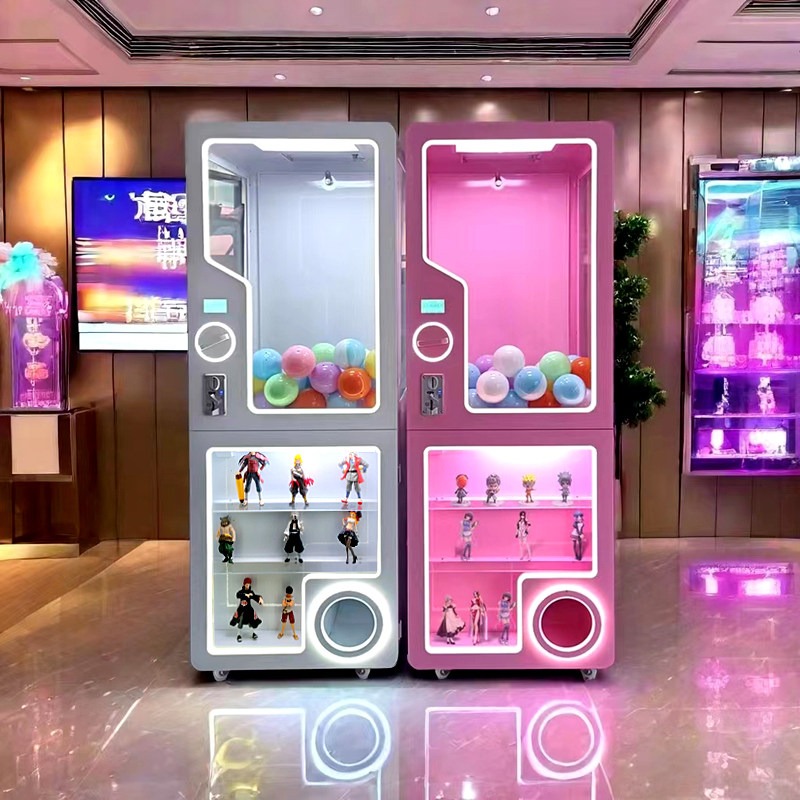 Commercial Large Gashapon Caps - Vending Machine Qr Code review and price