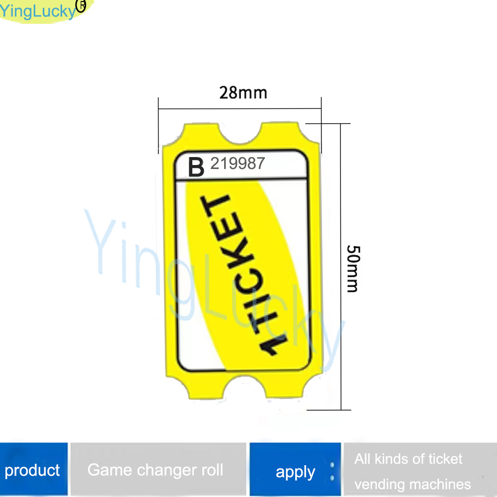 2000 Pcs/Lot Arcade Lottery Pa - Ticket Redemption Machine review and price